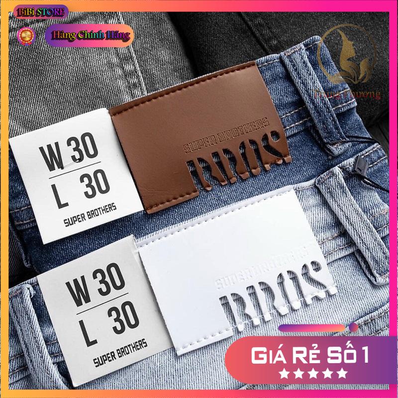 Quần Jean S.Bros xuất dư, Chất Vải Jean Demin Mềm Mại. Form Slim Fit (HCM)