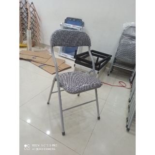 Ghế gấp (kẻ caro,xanh)