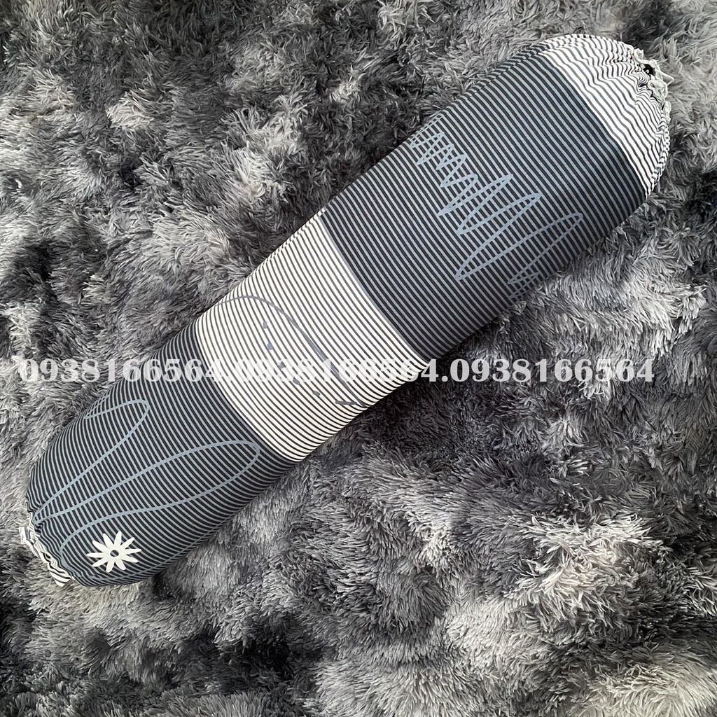 TRỌN BỘ COTTON POLY 5 MÓN CHĂN PHAO DÀY DẶN HÀNG VN SỌC TRẮNG ĐEN - ĐỦ KÍCH THƯỚC