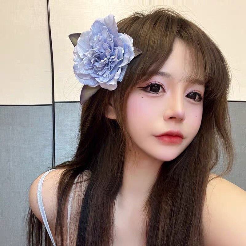 Hoa bồ công anh - hoa tú cầu cài tóc