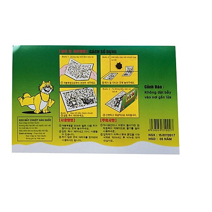 Combo 10 Miếng Keo Dính Chuột Siêu Dính