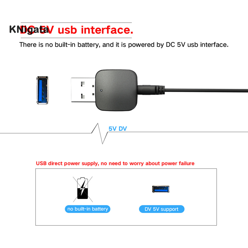 {HAM} KN324 2 in 1 Car Bluetooth 5.0 Audio Receiver Transmitter Stereo Music Adapter