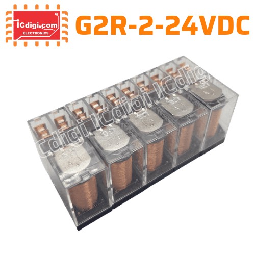 Relay Rơ le G2R-2 24VDC 24V 5A/220V 8 chân