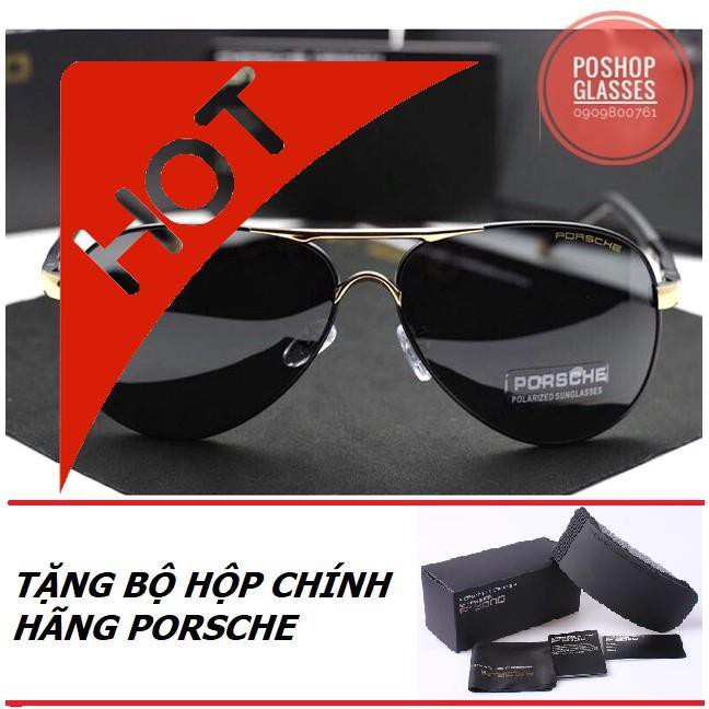 MẮT KÍNH MÁT RÂM NAM PORSCHE P8000 CAO CẤP TRÒNG POLAROID CHỐNG UV400 CHỐNG CHÓI
