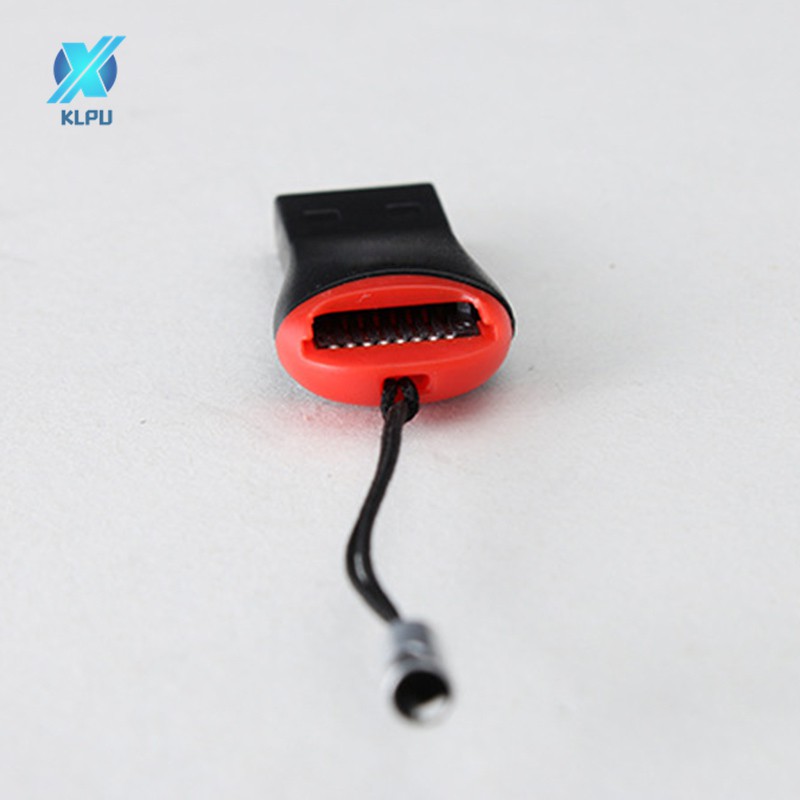 COD# Mini Micro USB 2.0 SD T-Flash TF Memory Card Reader Whistle #VN