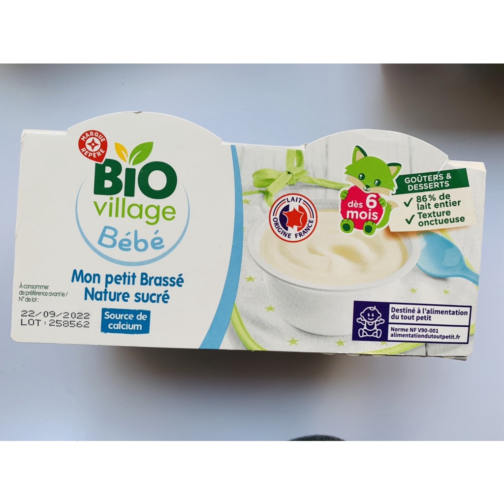 Sữa Chua Vang Sữa Bio Village Bebe Phap 6m Boremart Shopee Việt Nam