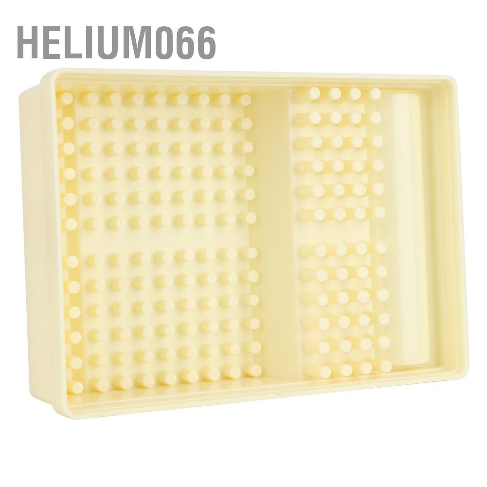 168 lỗ Mũi khoan nha khoa Giá đỡ bit Bur đứng Tổ chức hộp đựng Phụ kiện Helium066