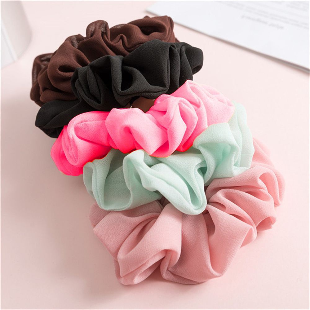 Sale 70% Dây buộc tóc vải chiffon co giãn ngộ nghĩnh đáng yêu,  Giá gốc 20,000 đ - 47B75