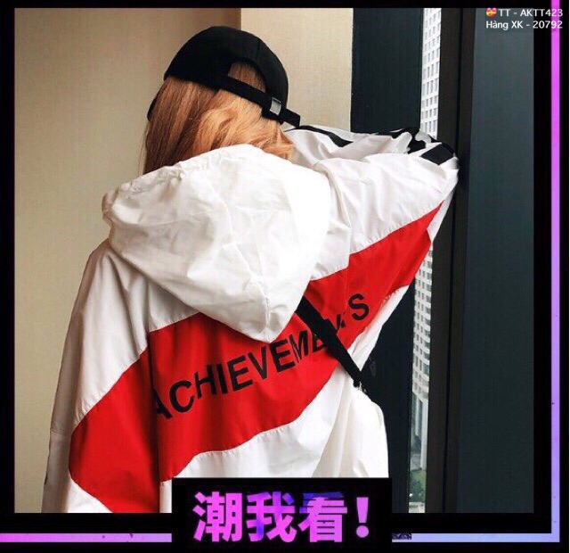 🎆𝐃𝐮̀ 𝟐 𝐋𝐨̛́𝐩🎆 BAC Áo Khoác Dù Achi Phối Màu (Kèm Video, Hình Chụp Thật) | BigBuy360 - bigbuy360.vn