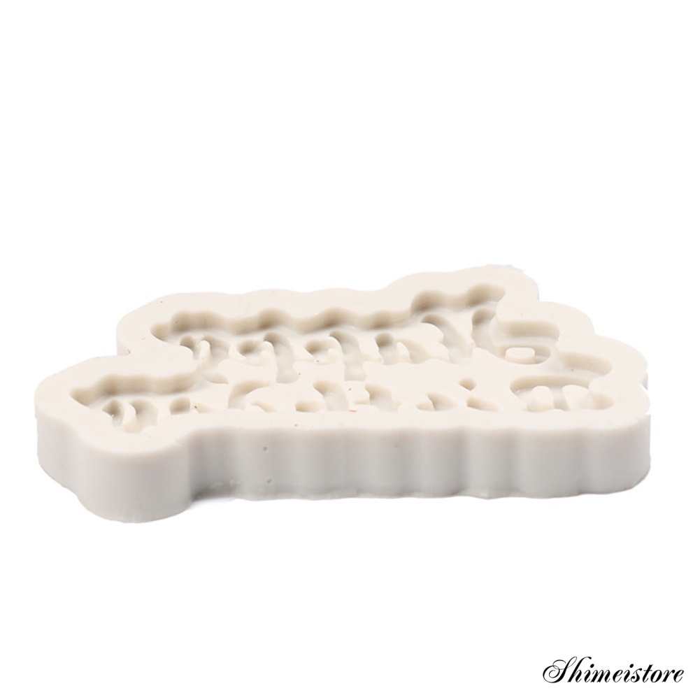 Khuôn Silicone Làm Bánh &amp; Socola Hình Chữ Cái DIY