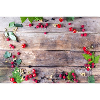 Vải 3D chụp hình giả gỗ (mẫu trái cherry)