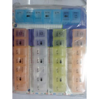 Hộp chia thuốc theo tuần