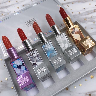 Set 5 son sáp Hold Live magic cube dream vỏ pha lê siêu đẹp