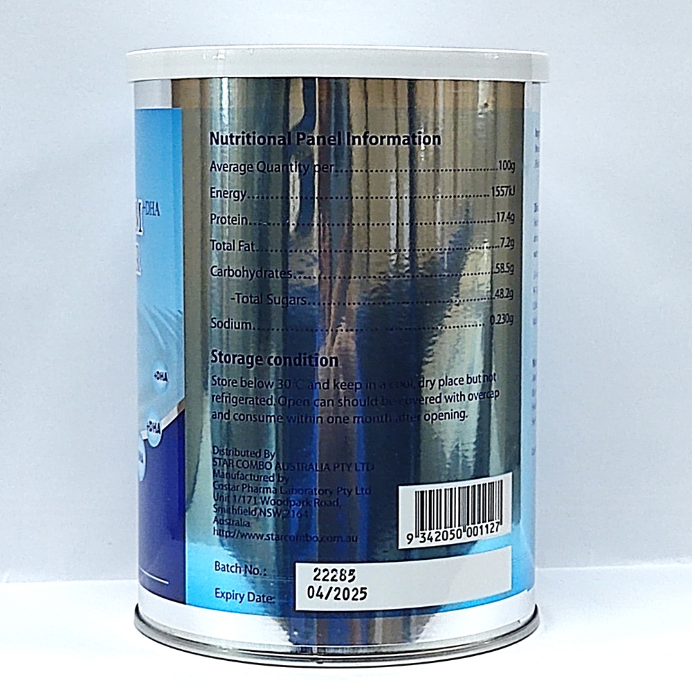 Sữa Bột Sữa Bò Non Costar Colostrum Powder Milk Nguyên Chất Chứa DHA Hộp 500g Của Úc - Hàng Úc 2279
