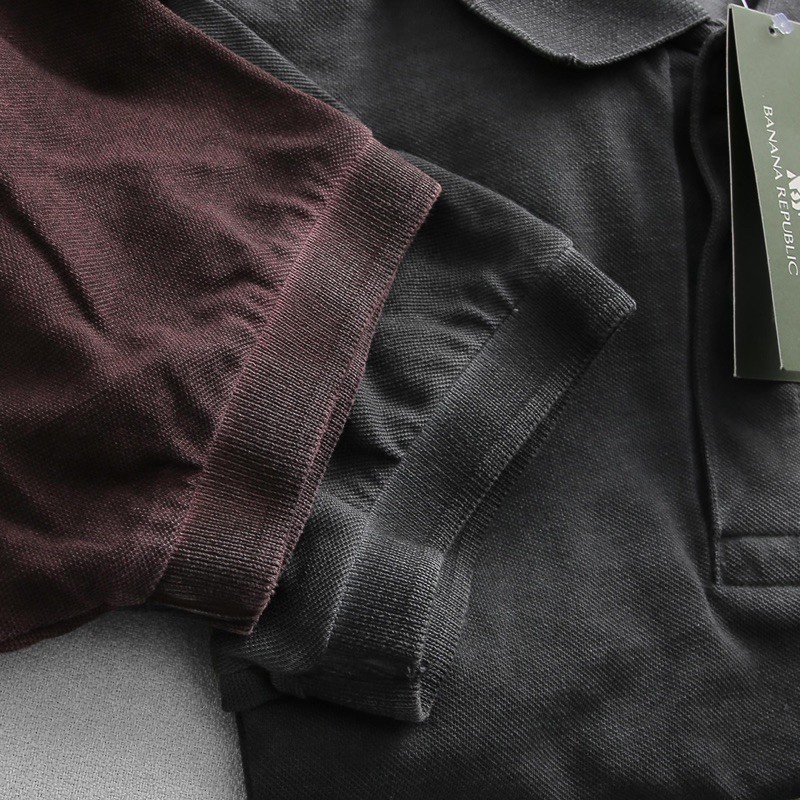 Áo Thun nam - Chất liệu vải cá sấu cotton 100% xịn wash enzim