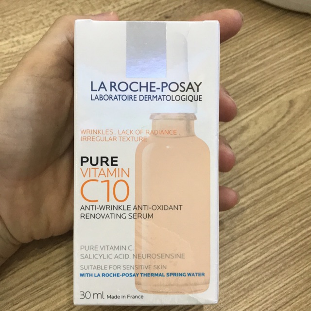 Dưỡng Pure Vitamin C 10 cho da nhạy cảm làm giảm dấu hiệu lão hoá, giúp da trắng sáng