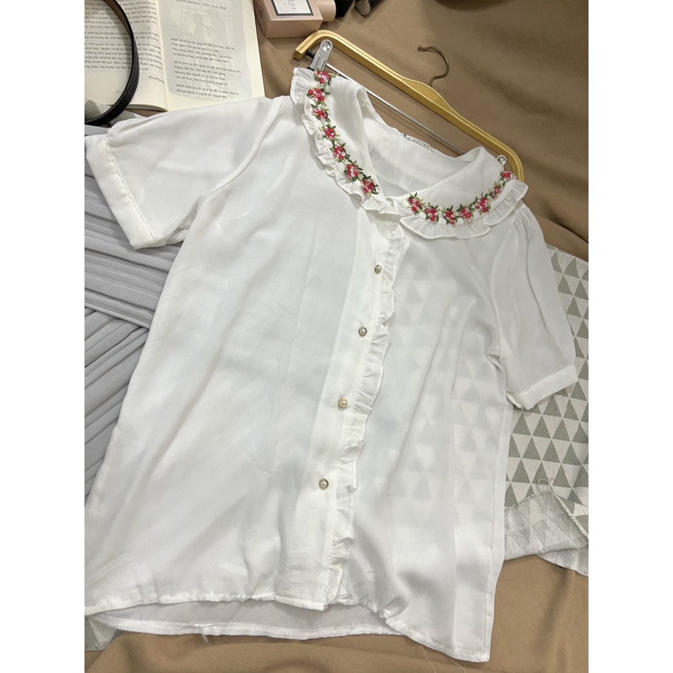 ÁO SƠ MI TRẮNG 2HAND 2