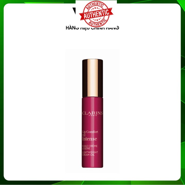 [Mã giảm giá mỹ phẩm chính hãng] Dầu Dưỡng Môi Có Màu Clarins Lip Comfort Intense Màu Số 05 Intense Pink 2.8Ml