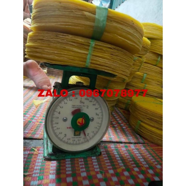 1 xấp  vỏ bánh tráng nướng trứng hành chuẩn Đà Lạt