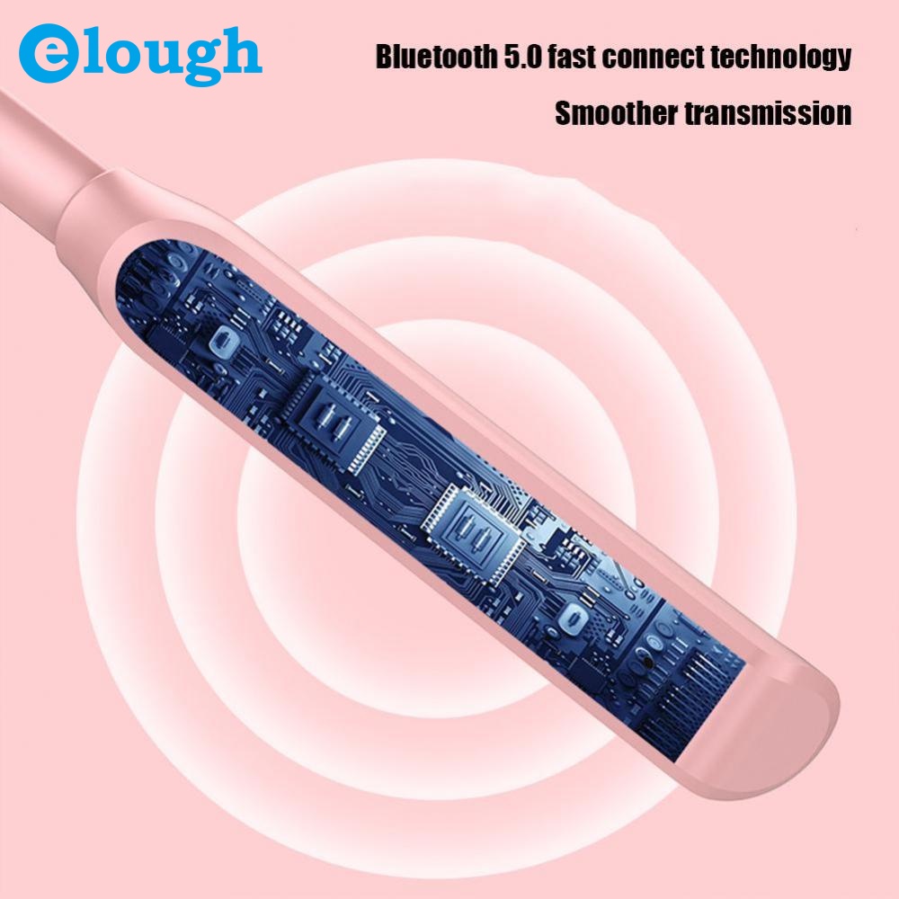 Tai nghe nhét tai ELOUGH TWS Bluetooth từ tính thiết kế đeo cổ có micro