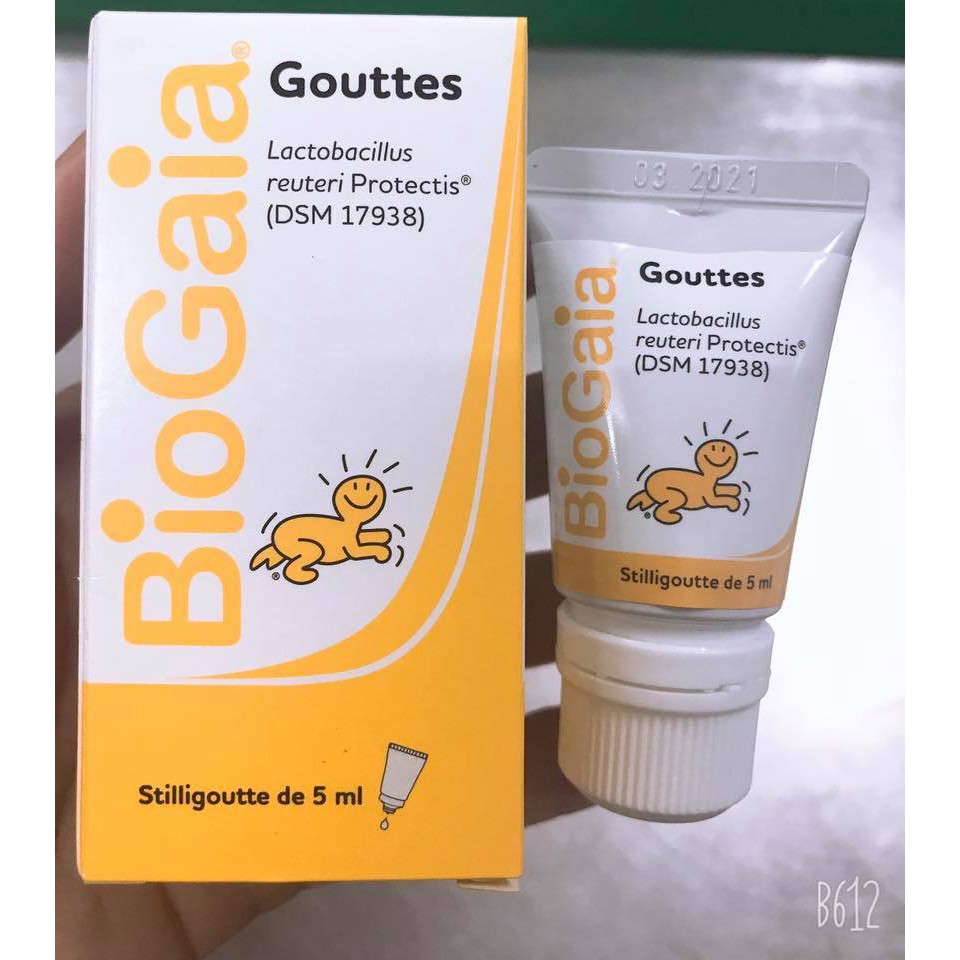 Men vi sinh Biogaia Protectis 5ml Pháp - Cải thiện rối loạn tiêu hóa