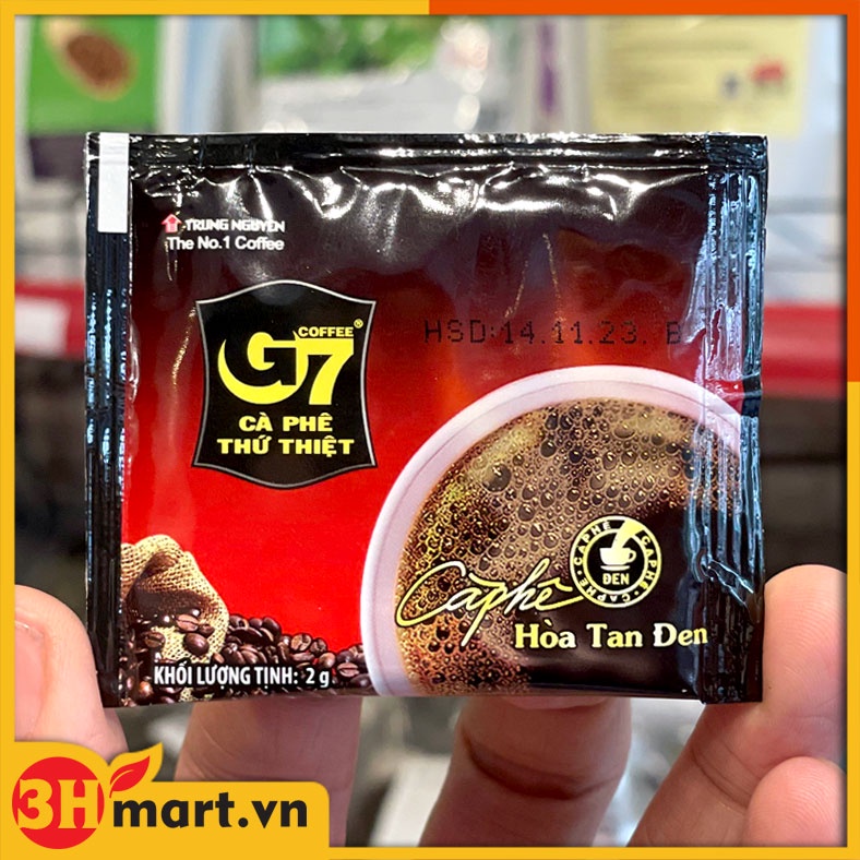 Cafe đen hòa tan G7 - gói 2G