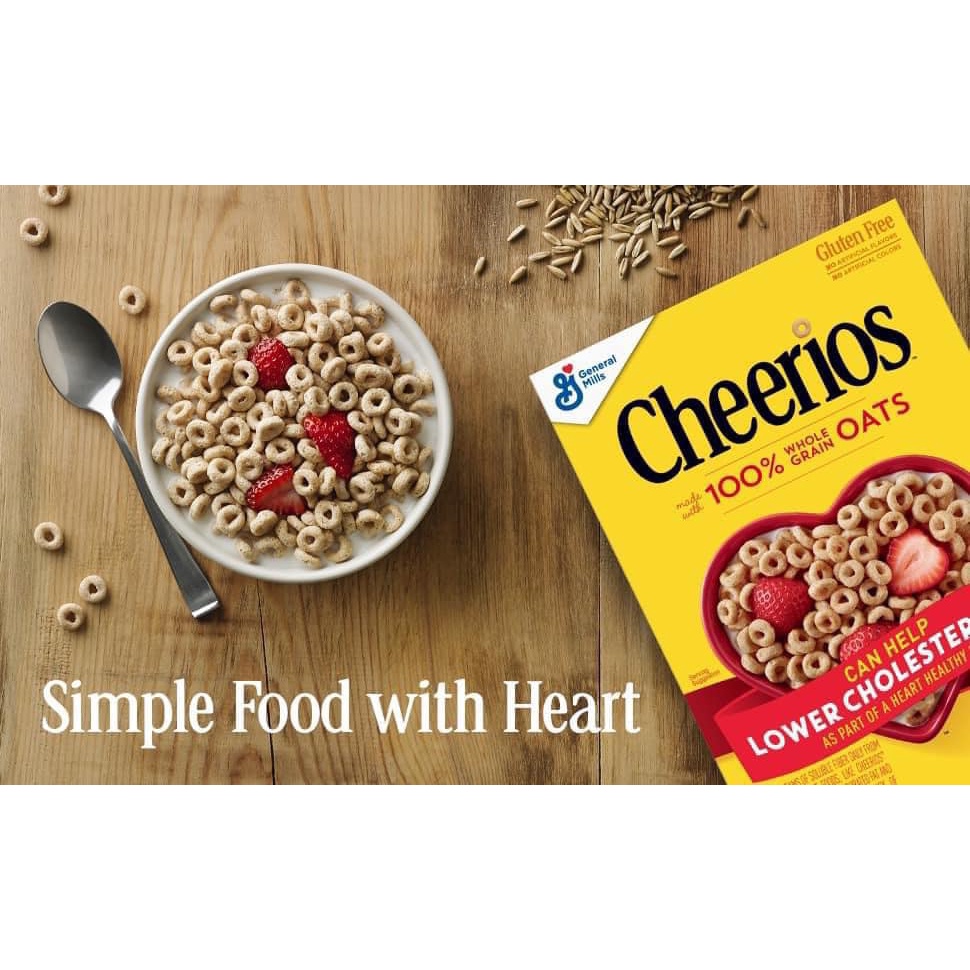 NGŨ CỐC YẾN MẠCH NƯỚNG GENERAL MILLS CHEERIOS CEREAL