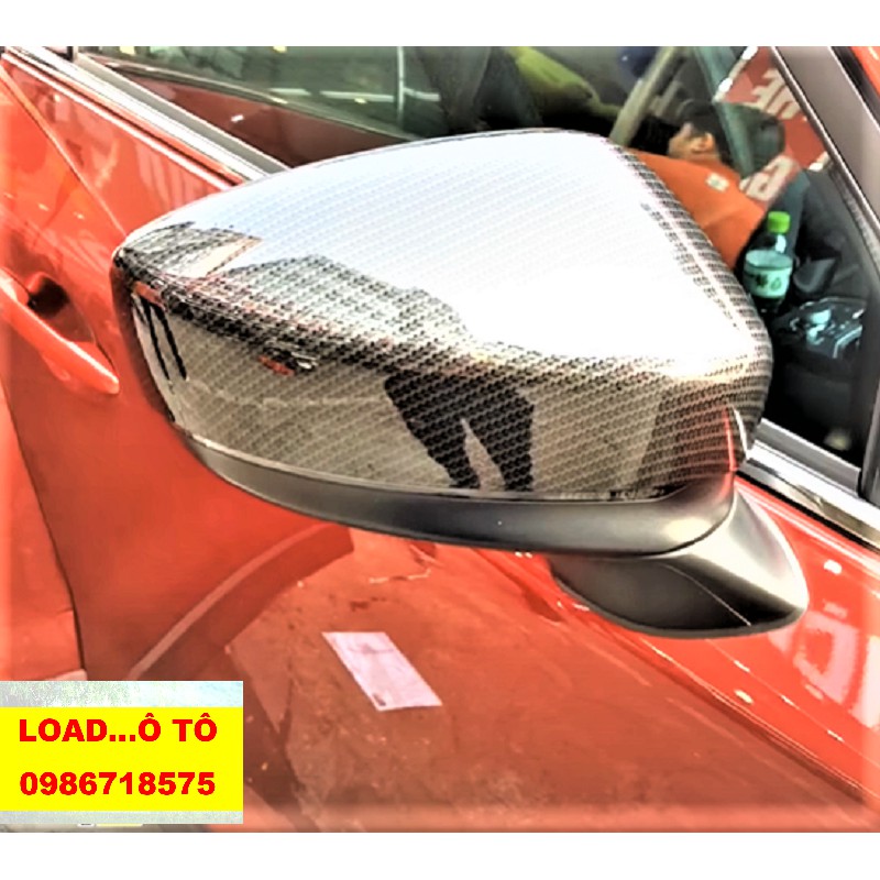 Ốp Gương Chiếu Hậu Xe Mazda CX5 2022-2018 Vân Carbon Cao Cấp Nhất Thị Trường