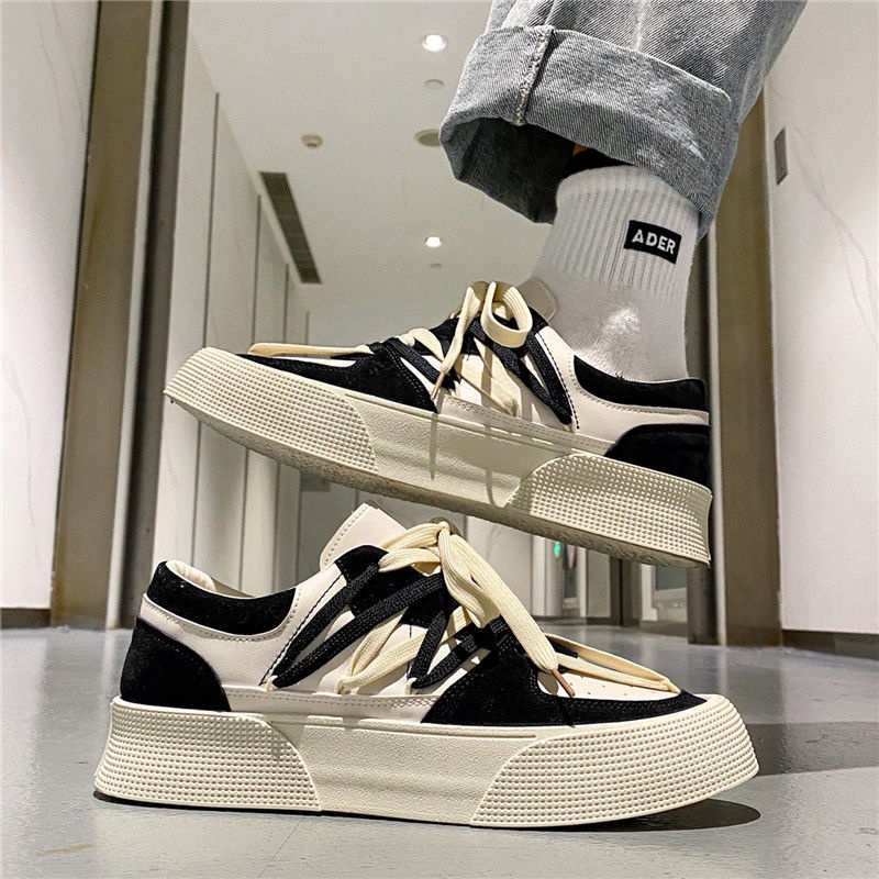 Giày thể thao vải canvas phong cách Hàn Quốc size 39-44 thời trang cho nam