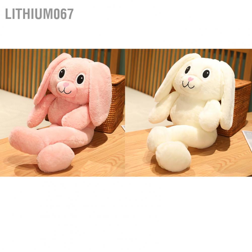 Lithium067 Kéo Tai Bunny Đồ chơi sang trọng Có thể co giãn thỏ Khả năng phục hồi tốt Đường khâu