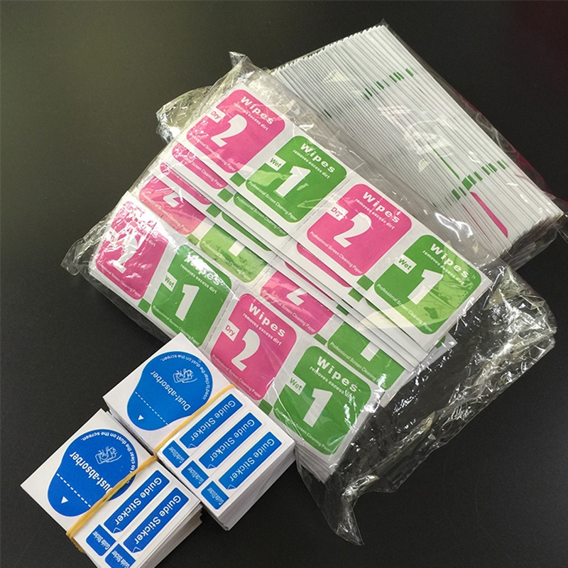 Khăn lau kính cường lực chuyên dụng cho màn hình điện thoại