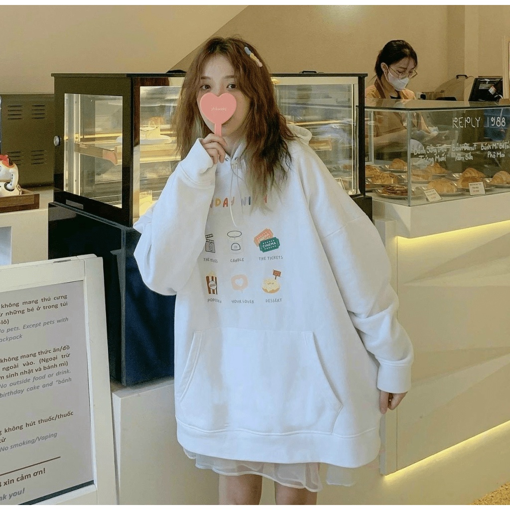 (HCM) ÁO KHOÁC NỈ HODDIES CÓ MŨ TRÙM ĐẦU - THỜI TRANG GENZ NỮ SIÊU XINH , HOTTREND CHO CÁC CHỊ EM KME FASHION