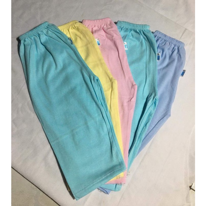 Quần dài màu sơ sinh Bossini 100% cotton