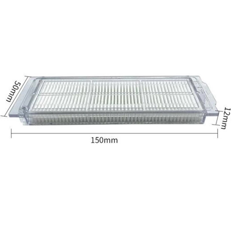Bộ 2 Chổi Quét Chính + Tấm Lọc HEPA Cho robot Hút Bụi Xiaomi Mijia MJST1S