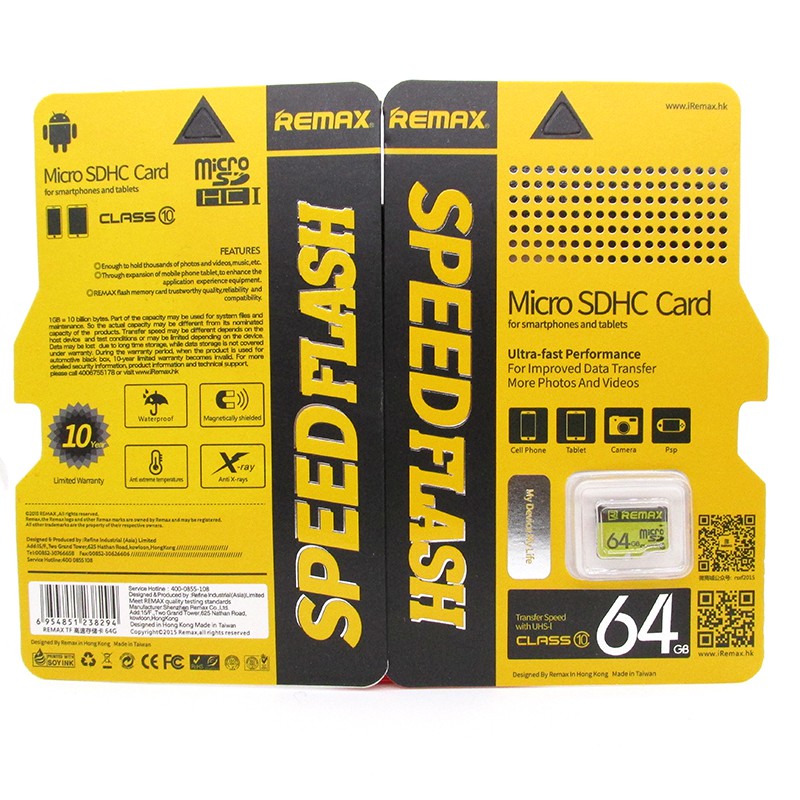 Thẻ nhớ Micro SD Remax 64GB tốc độ Class 10 | BigBuy360 - bigbuy360.vn