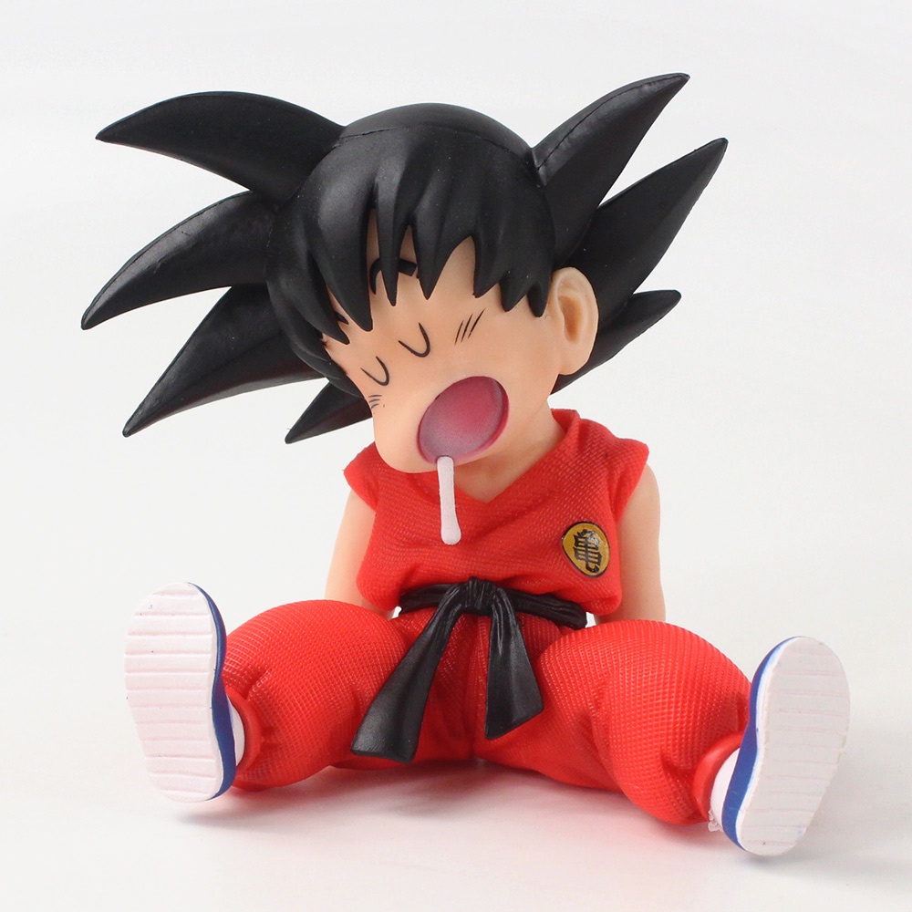 Mô Hình Nhân Vật Son Goku Đang Ngủ Bằng PVC 10cm Trang Trí