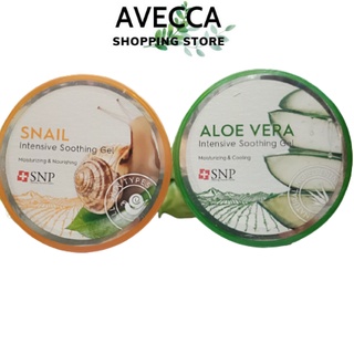 Gel Dưỡng Ẩm Dịu Da Chiết Xuất Ốc Sên,Lô Hội SNP Snail 99% Soothing Gel