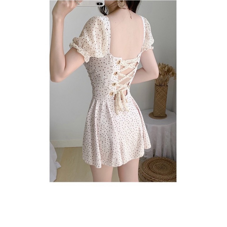 [CÓ SẴN] Bikini Đầm Bơi Váy Bơi Đi Biển Phối Lưng Dây - ORRIN CLOSET | BigBuy360 - bigbuy360.vn