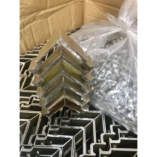 Ke vĩnh cửu cánh lùa 55 2 vít - mạ crom.