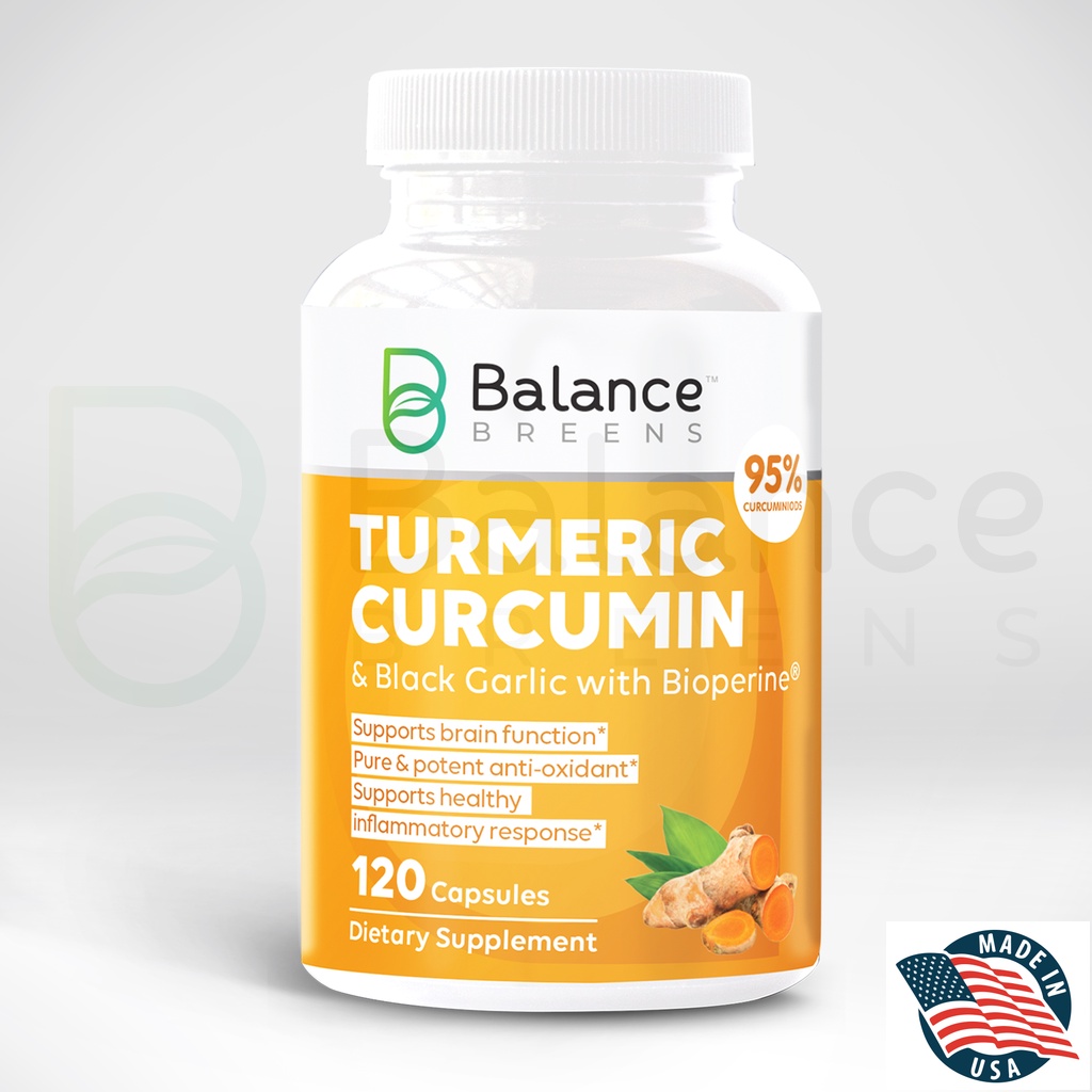 Organic Vitamin Turmeric Curcumin - 120 viên Mỹ - Nano nghệ hỗ trợ viêm loét dạ dày, bổ xương khớp