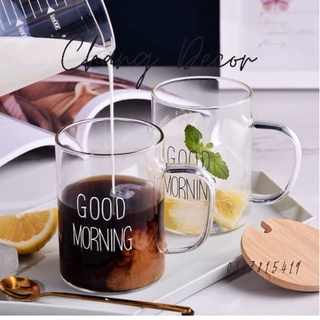 Ly Thủy Tinh in chữ good morning