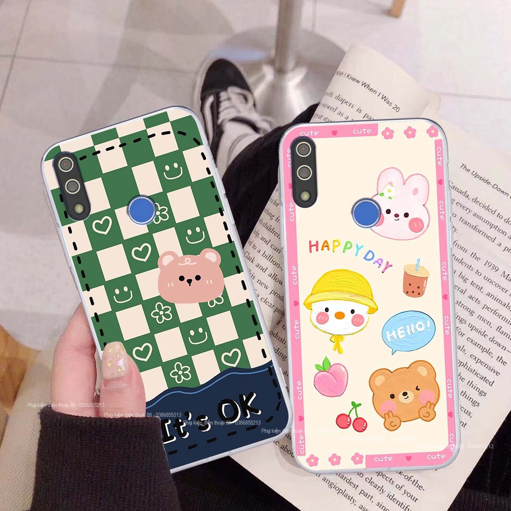 Ốp lưng Vsmart STAR 4 happy day, gấu bear dễ thương - BỀN - ĐẸP -BAO GIÁ TOÀN THỊ TRƯỜNG