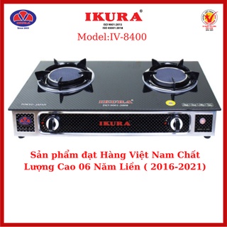 Bếp gas hồng ngoại cao cấp IKURA - 8400 -Lửa cháy đều tiết kiệm gas