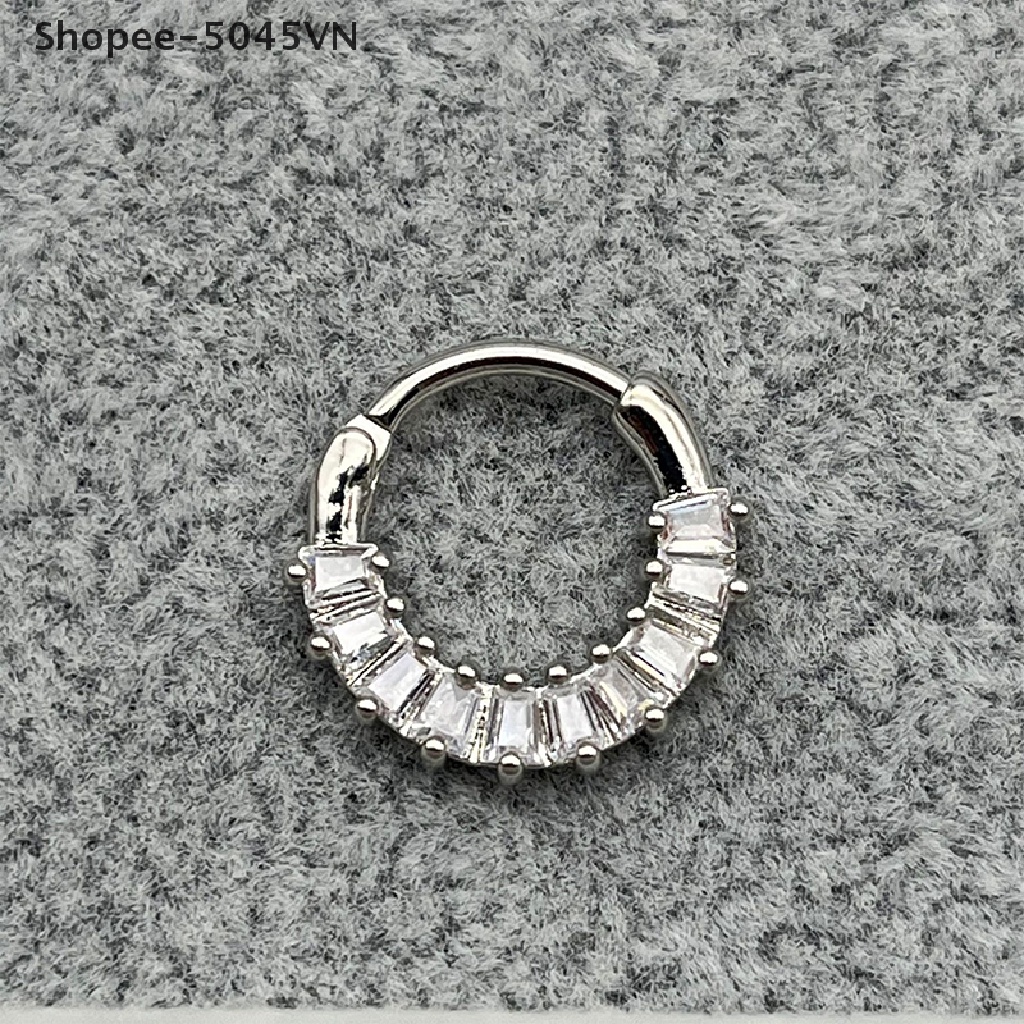 [rain] Khuyên Xỏ Mũi / Tai / Mũi Bằng Thép Titan