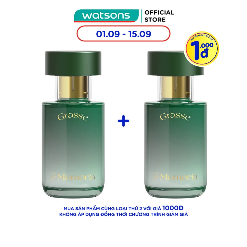 Nước Hoa De Memoria 30ml - 06 Grasse Đáng Yêu
