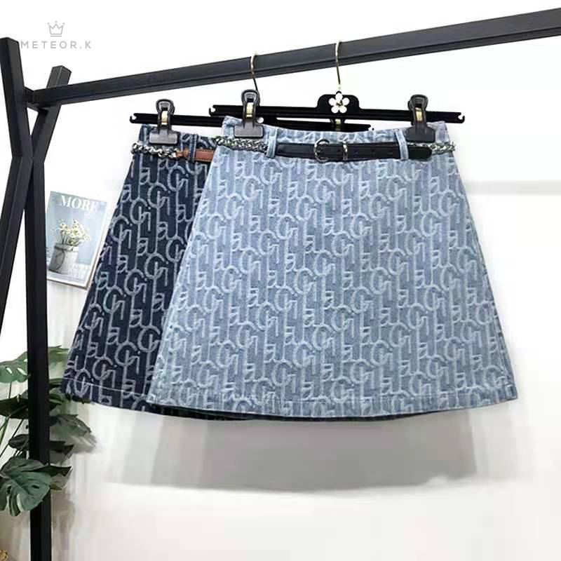 Váy Ngắn Chữ A Lưng Cao Kiểu Retro Hàn Quốc Dành Cho Nữ | BigBuy360 - bigbuy360.vn