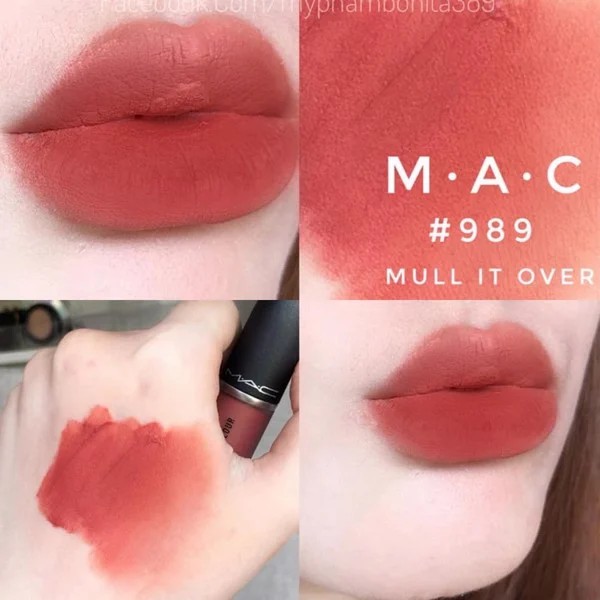Son MAC Powder Kiss Liquid 989 Mull It Over