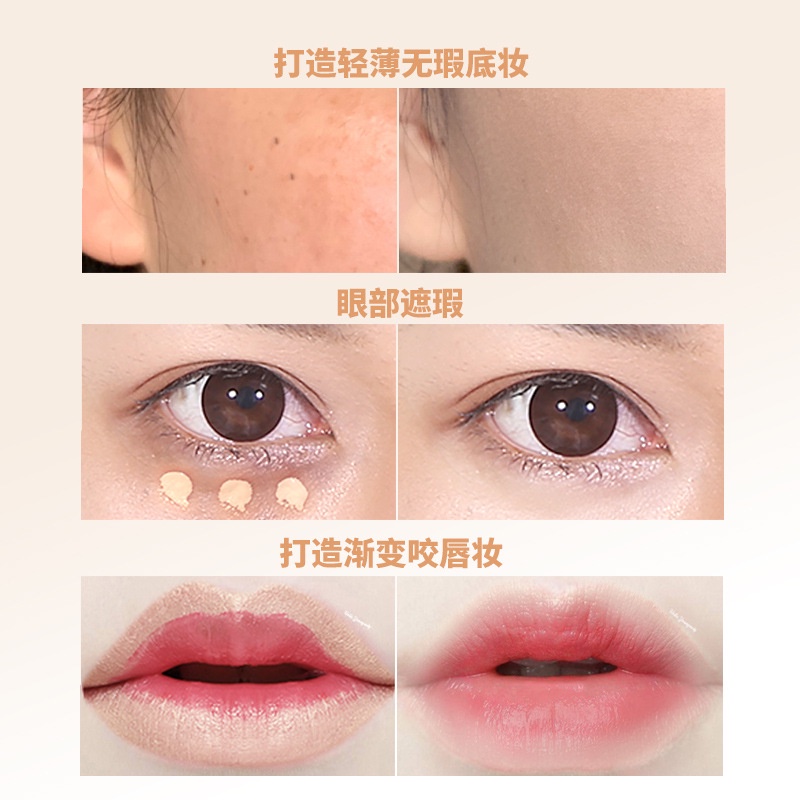 [Hàng mới về] Kem Che Khuyết Điểm Vlonca Dạng Lỏng Che Phủ Toàn Diện Hiệu Quả