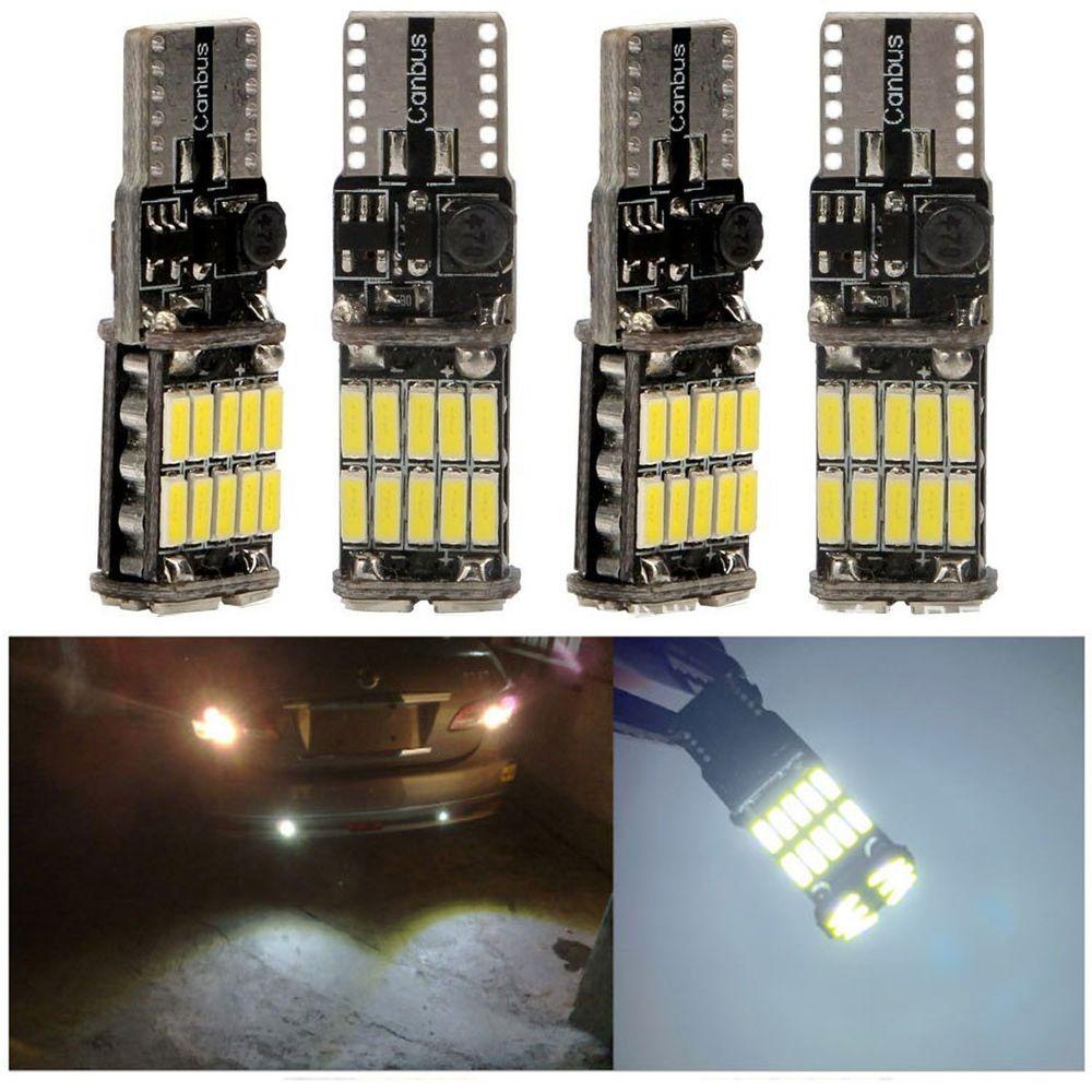 Set 4 Bóng Đèn LED COB 4014-26smd Chiếu Biển Số Xe Tiện Dụng