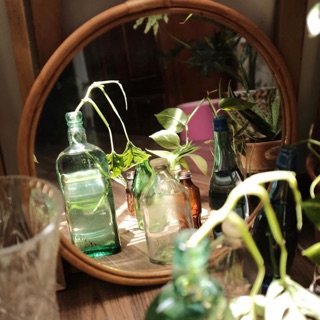 GƯƠNG MÂY TRE DECOR - ĐƯỜNG KÍNH 45cm